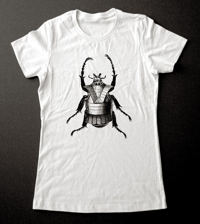 Armored Beetle 1 T-Shirt - Printed on Super Soft Cotton Jersey T-Shirts for Women and Men/Unisex