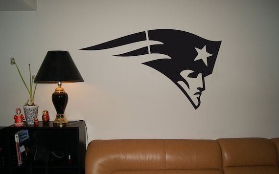 Wall sticker mural vinyl NFL New England Patriots 001