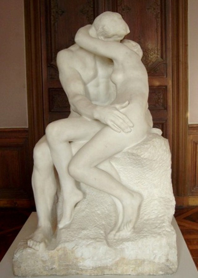 Rodin's The Kiss Photo ACEO, Paris, France