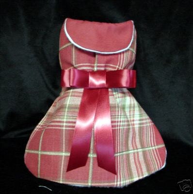 Festive Plaid Winter Coat