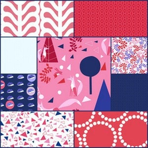 Twin Size Quilt, Rag, Outfoxed, boy / girl, ALL NATURAL, fresh modern handmade children