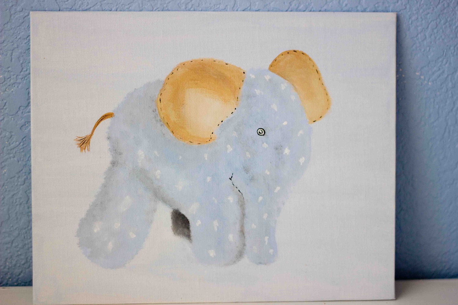 Stuffed Elephant Painting