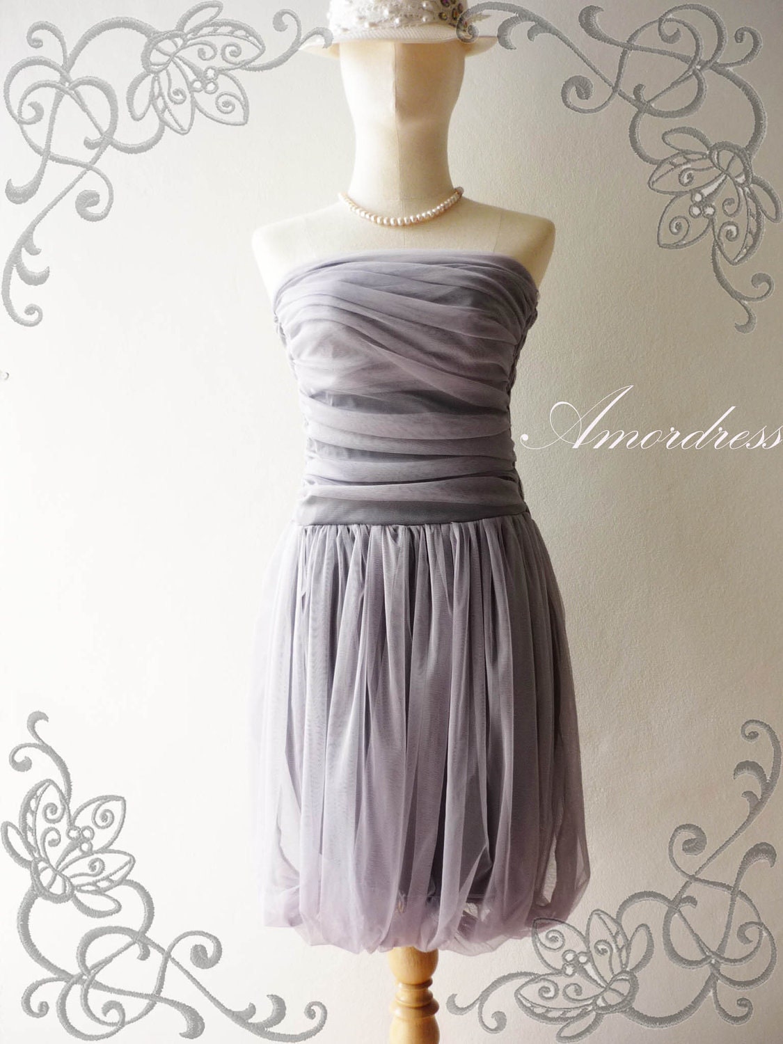 Need help finding under $100 light grey or yellow BM dresses!! :  wedding cheap bridesmaid dress grey gray yellow Il 570xN.281913159.jpg