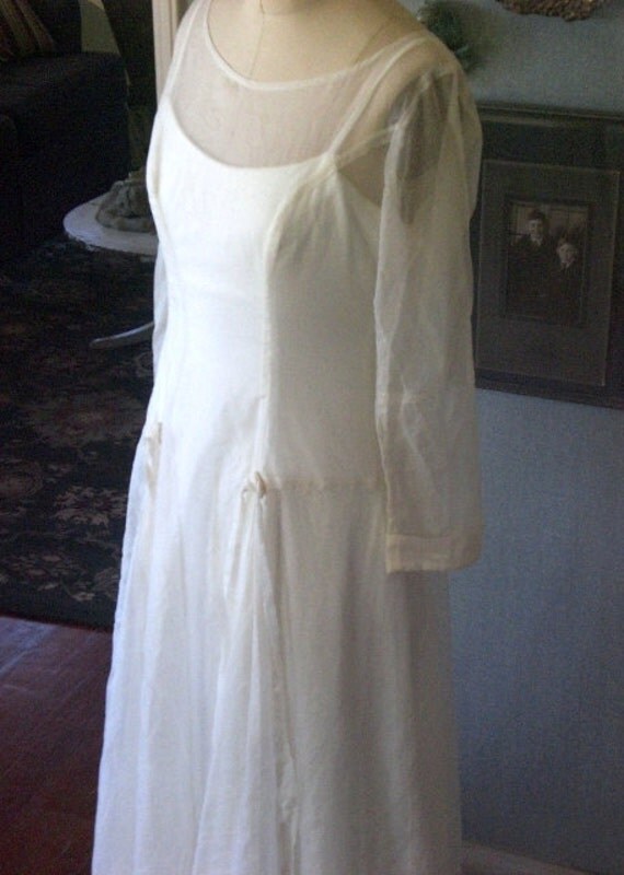 nostalgic country farm white silk wedding dress From truthpeacejoy