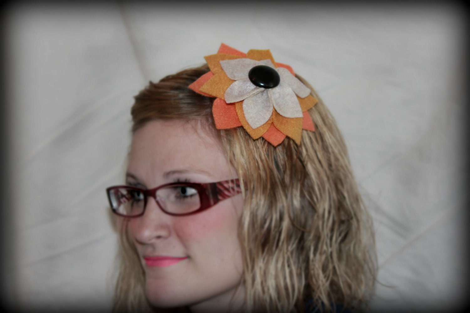 Fall, Thanksgiving Flower Headband, Women, Babies, Toddler, Teen, Great for Thanksgiving, Can also be worn in an updo, Free USA Shipping
