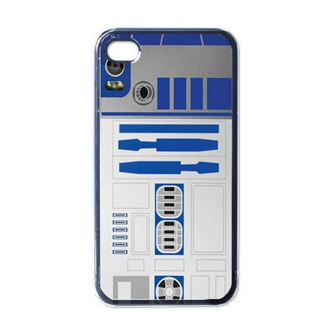 Apple iPhone 4 Case - Star Wars R2D2 Droid  - Iphone 4 S Case Cover