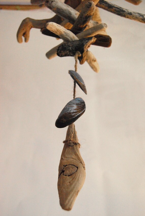 Driftwood windchime