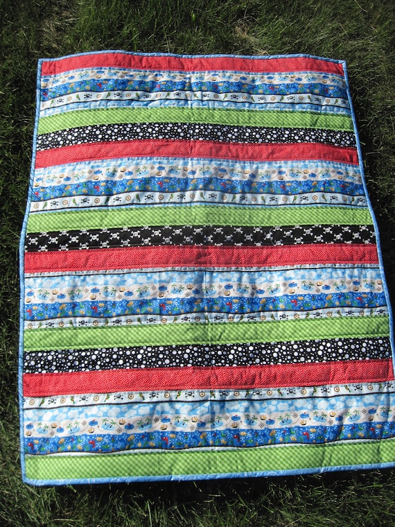 Pirate Baby Quilt