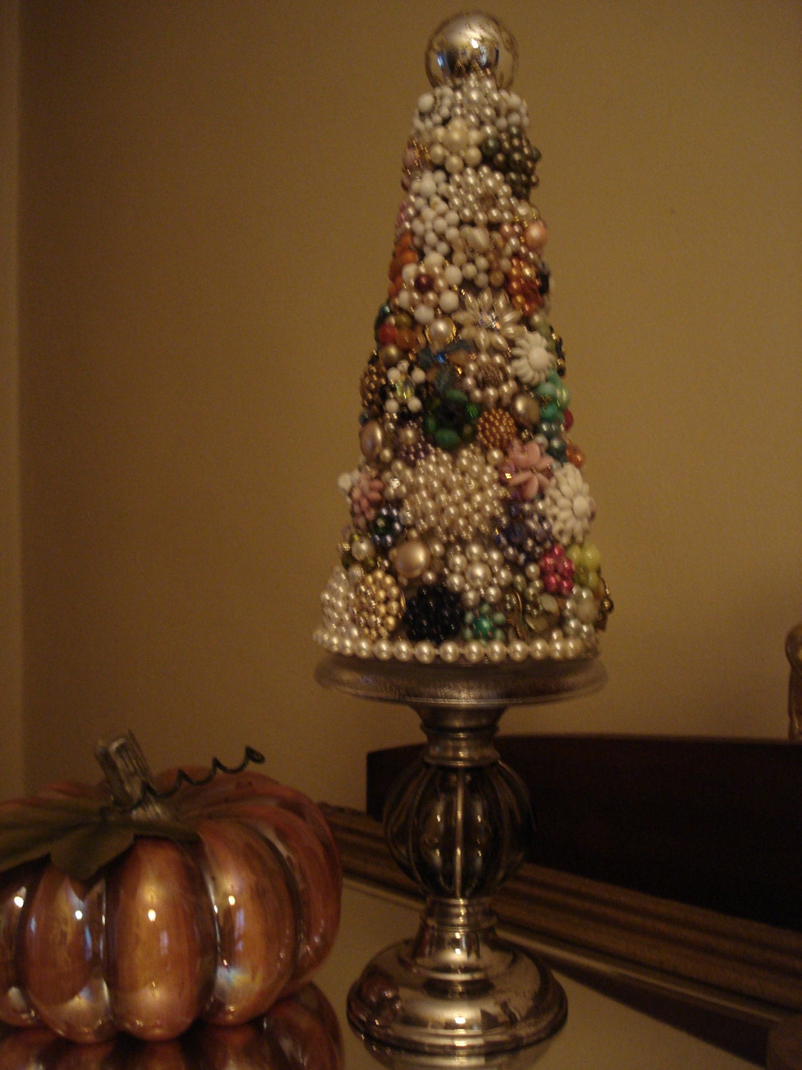 Vintage Cluster Earring Christmas Tree