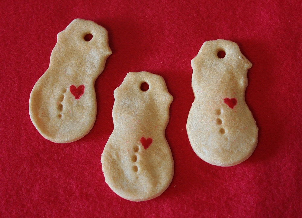 snowman gift tag party favor