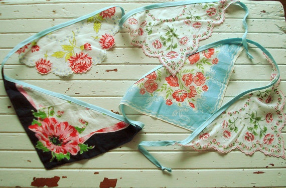 Vintage Hankie Bunting Banner