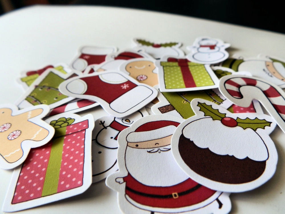 Merry Christmas sticker multi pack