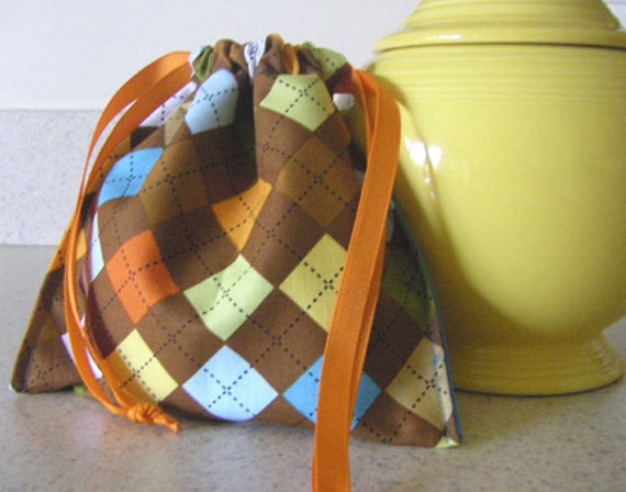 Eco Friendly Snack Bag/ trinket bag