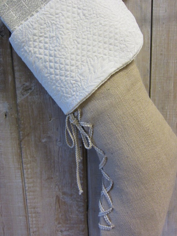 Laced Boot Stocking