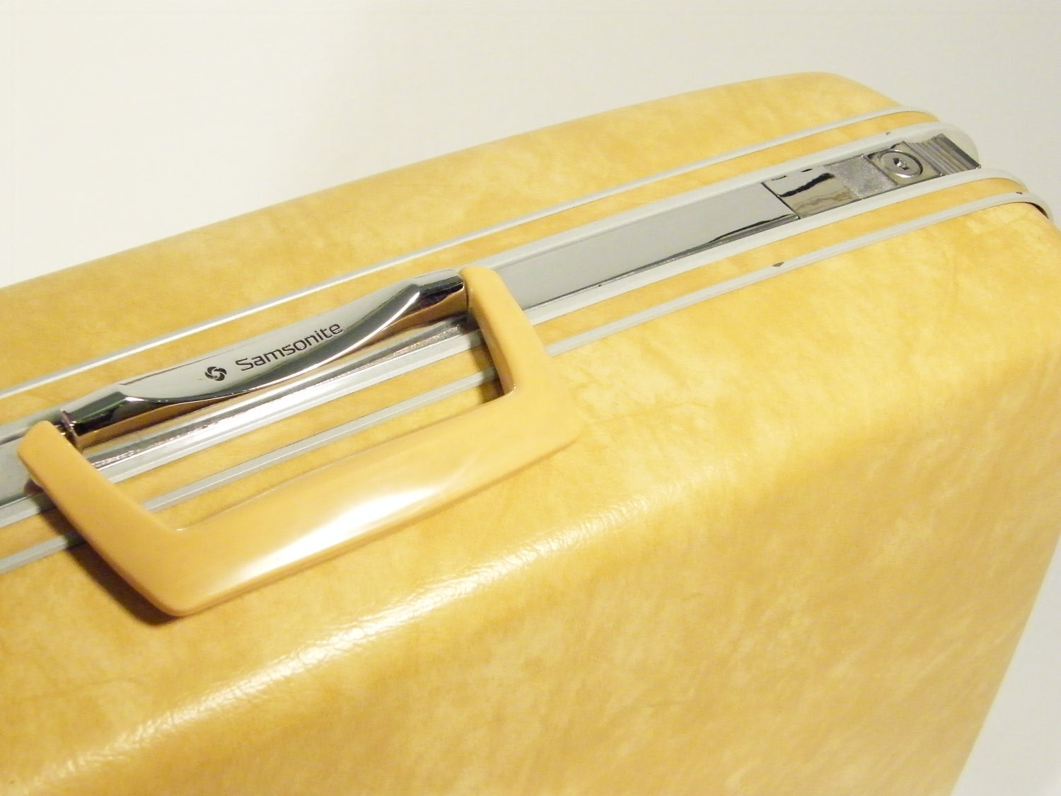 yellow suitcase