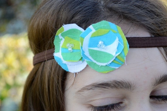 first frost poppy headband // winter 2011 collection