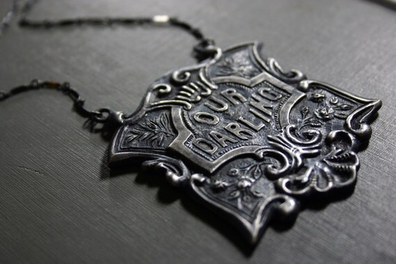 our darling funerary necklace.
