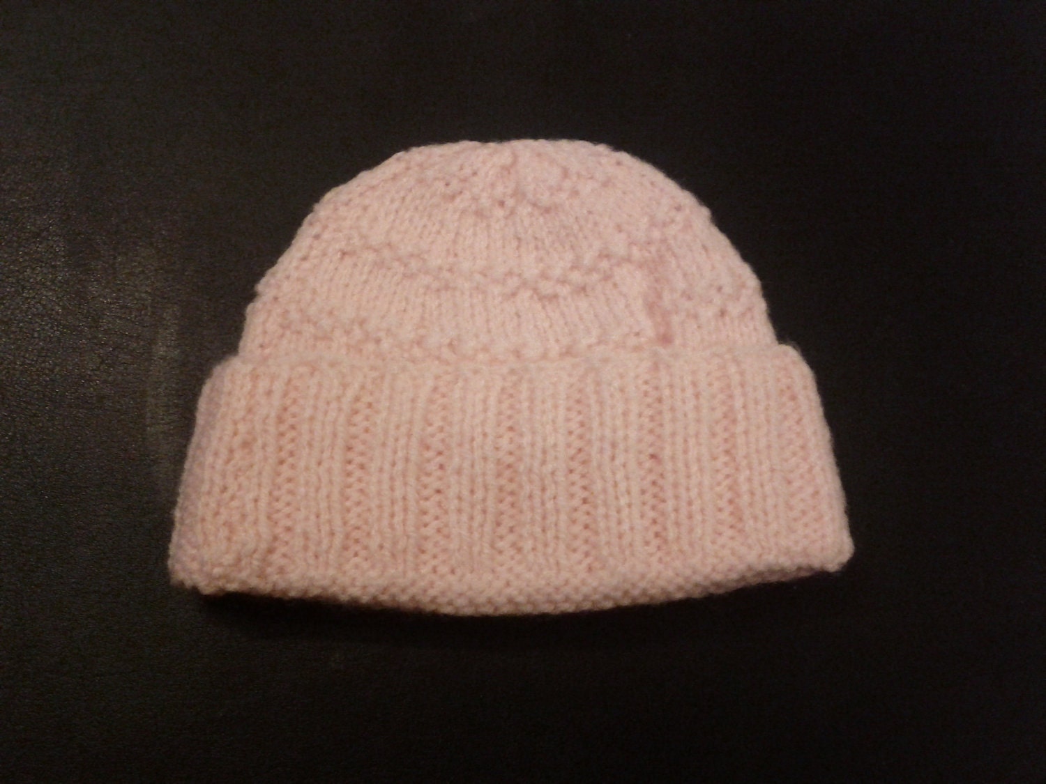 Knitted preemie hats