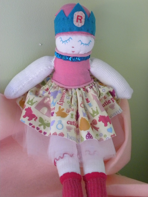 Princess sock doll for your special needs princess and every little princess available with scent patches and weights