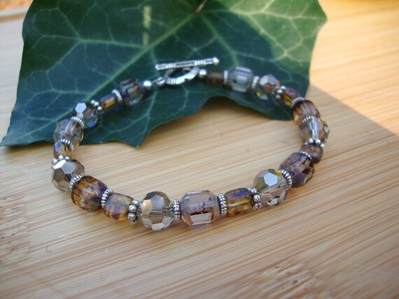 Cathedral Czech Glass Bracelet Preview 3