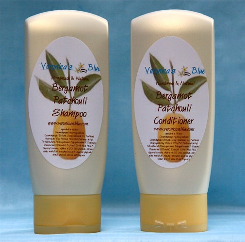 Bergmot Patchouli Shampoo and conditioner set 9 oz each
