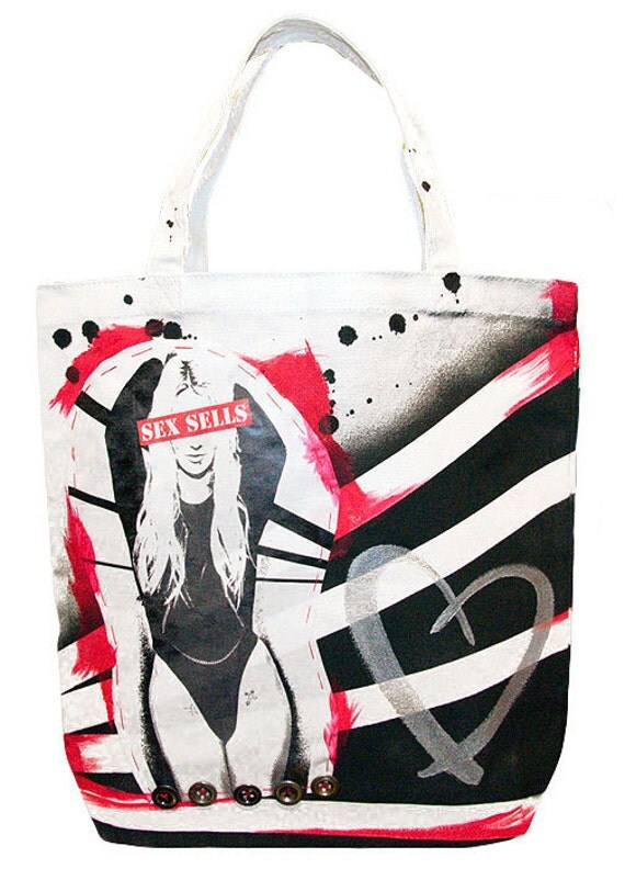 Britney Spears Sex Sells Pop Art Tote Bag From lovejonny