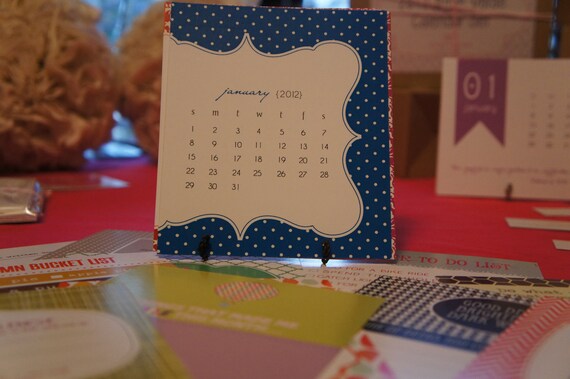 2012 Challenge Calendar