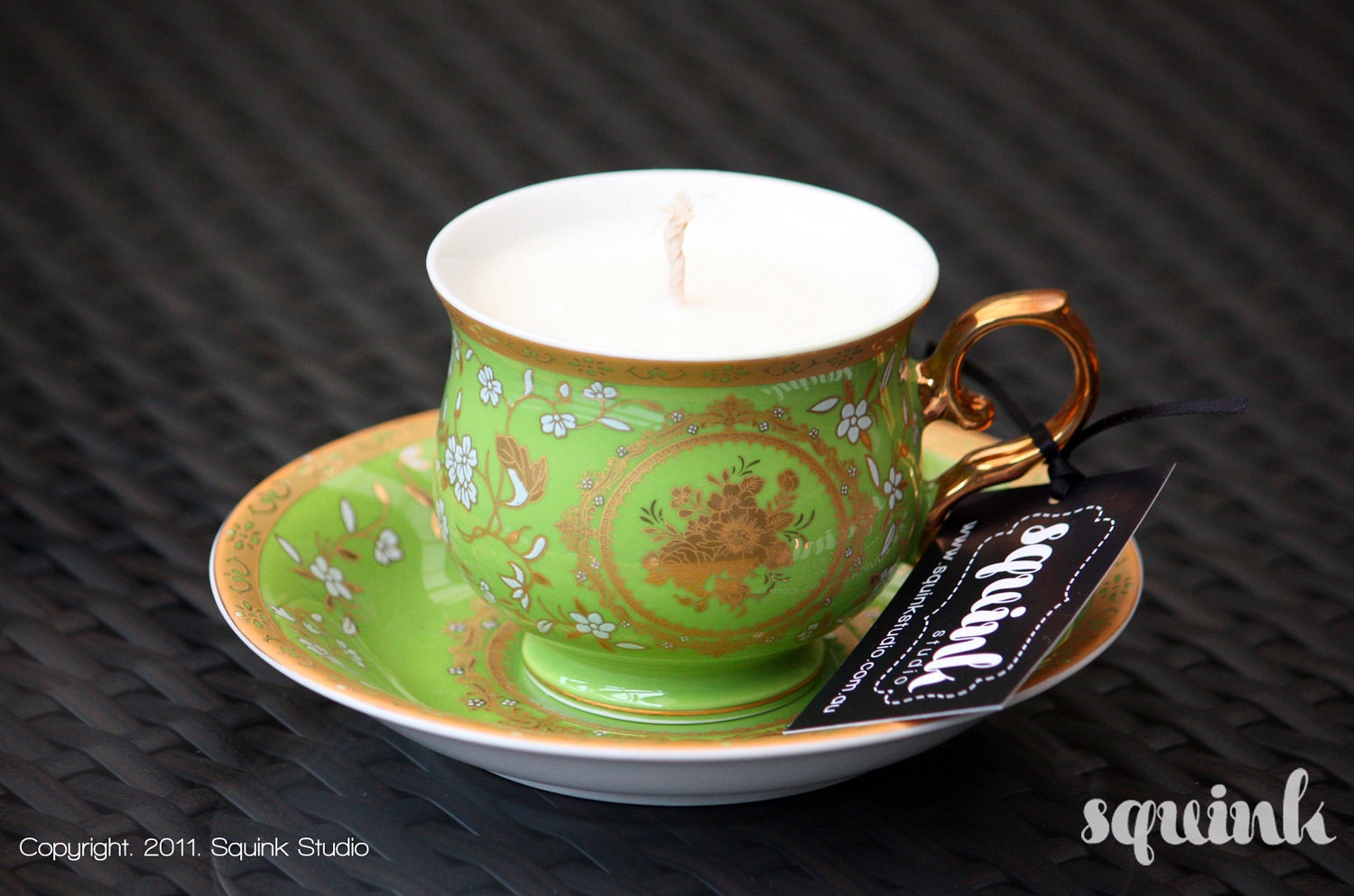 Soy Teacup Candles - Limited Christmas Edition - Triple Scented -Lime & Passionfruit