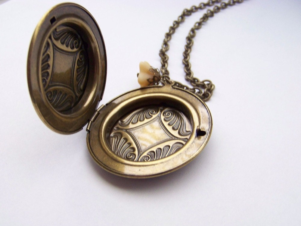 Antique Brass Locket