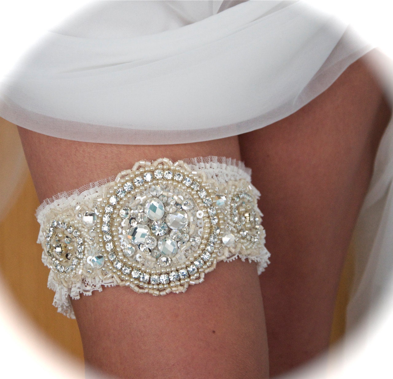 Show me your garters! :  wedding garter something blue la gartier la gartier wedding garter Il 570xN.294710199.jpg