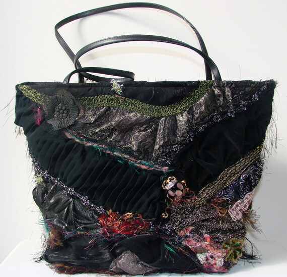 Black Embellished Evening Shoulder Bag. Perfect Accessory for you LBD