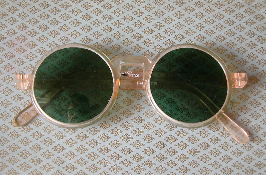 Vintage Sunglasses Made in the 1970's But Perfect For a Flapper
