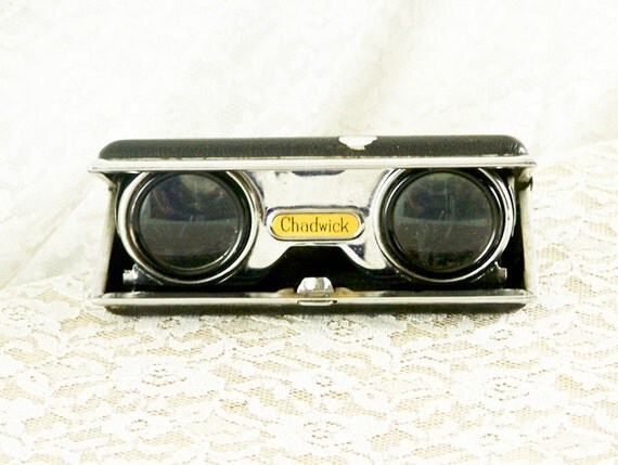 Vintage Opera Glasses Collapsible Pocket Binoculars- Esther's Emporium