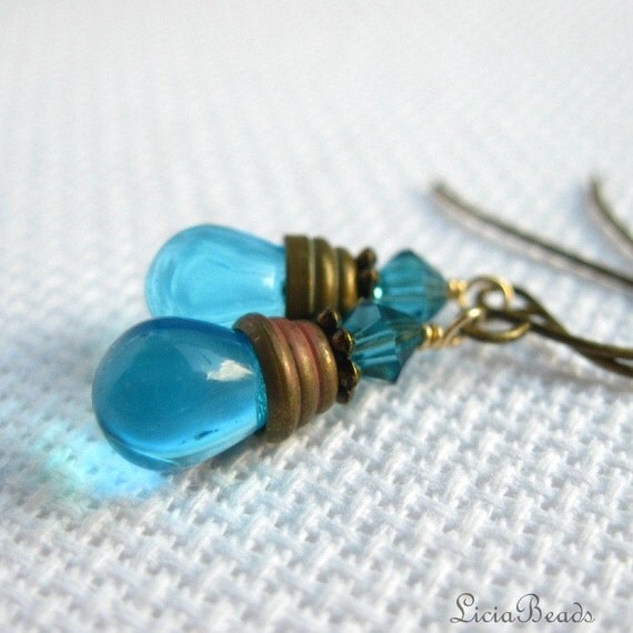 Color Thaw - aqua blue drops