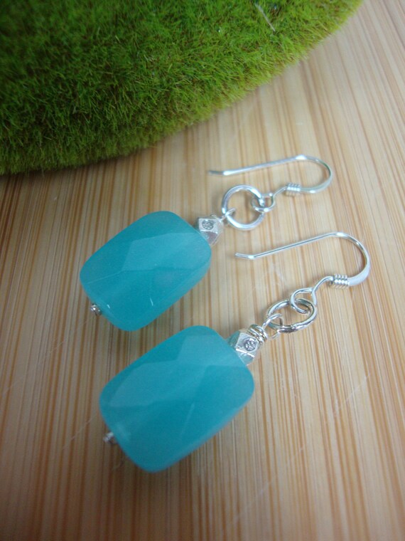 Blue Quartz Earrings Preview 2