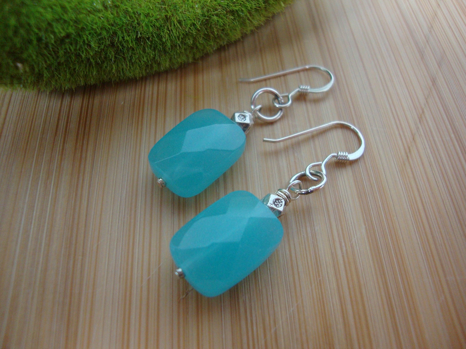 Blue Quartz Earrings Preview 1