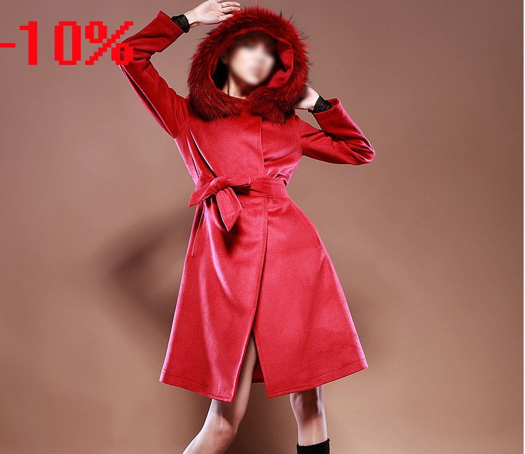 kekebo 10 ٪ خاموش ترمه فروش پشم پوشش لباس در فصل زمستان کت کت کت صورتی سیاه قرمز سبز سیاه کت کت کت کت گل بلند پرسید :