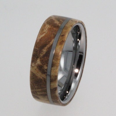 Wood Wedding Rings on Mens Tungsten Wedding Bands   Tungsten Rings   Wood Wedding Ring With
