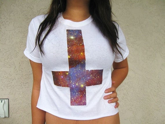 Nebula Cross Crop Top