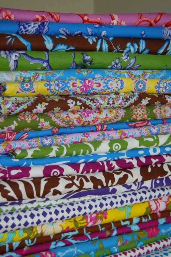 West Indies by Jennifer Paganelli, Fat Quarter Set, WHOLE Collection