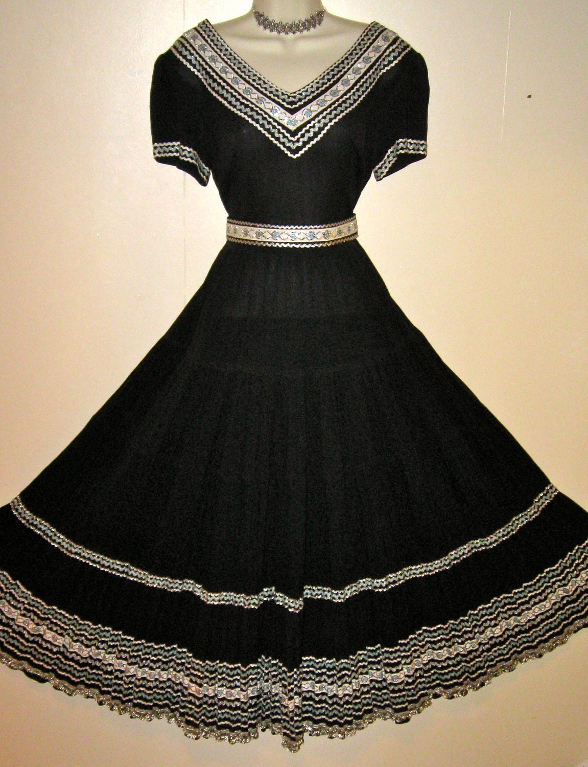 CUSTOM Southwest Dress, like the one Gramma Gracie and Aunt Agnes made back in the 50s