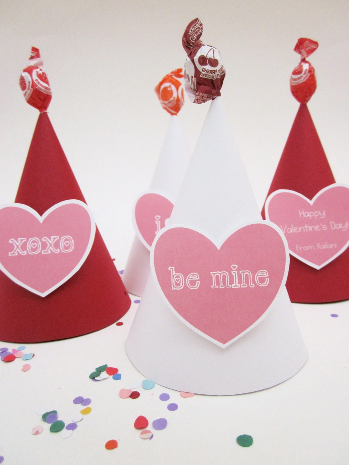 Valentine's Day Card/Treat/Hat- in one