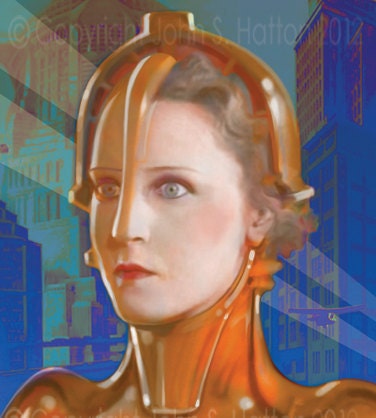 Metropolis Fritz Lang Brigitte Helm Science Fiction Movie 11 x 17 Art Print