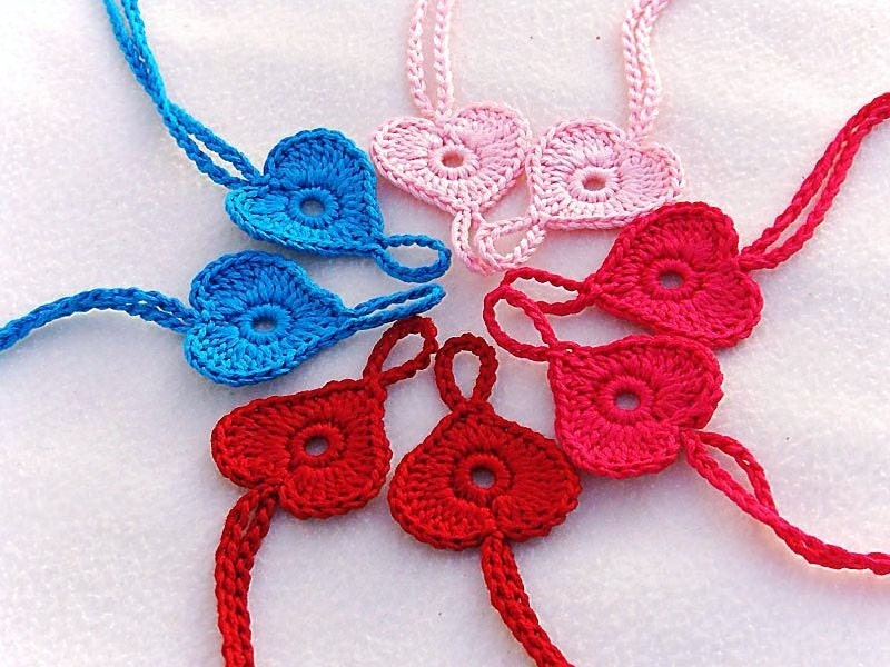 4 pairs Baby Heart Barefoot sandals, Baby shoes, Light Pink, Hot Pink, Red, Turquoise Barefoot Sandals, Valentine's day