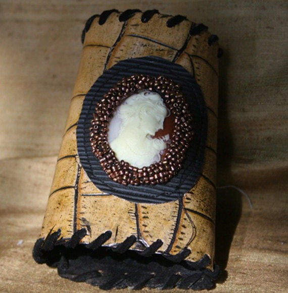 crocodile cameo cuff