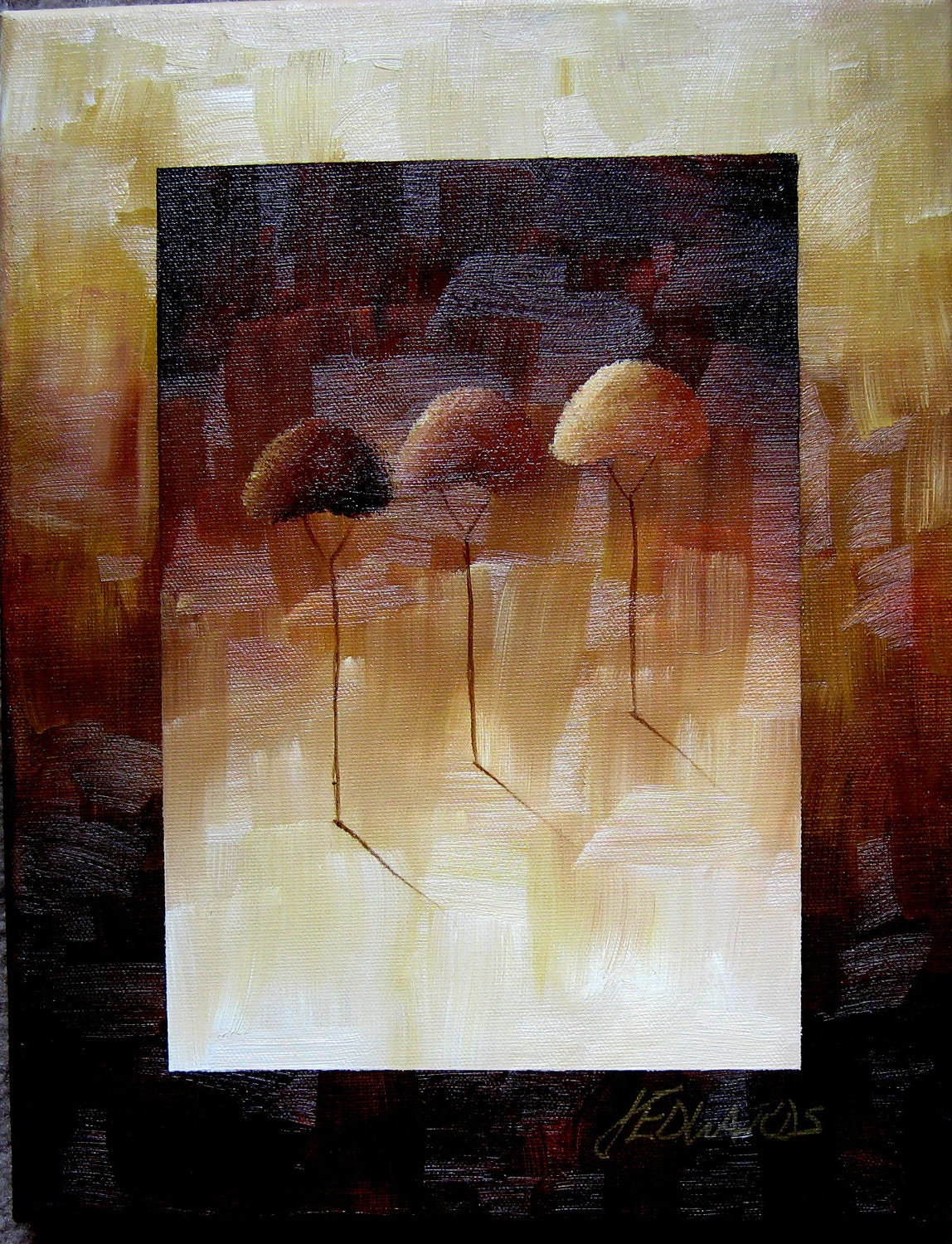 Distant Wonders, an original oil painting by Jo Edwards