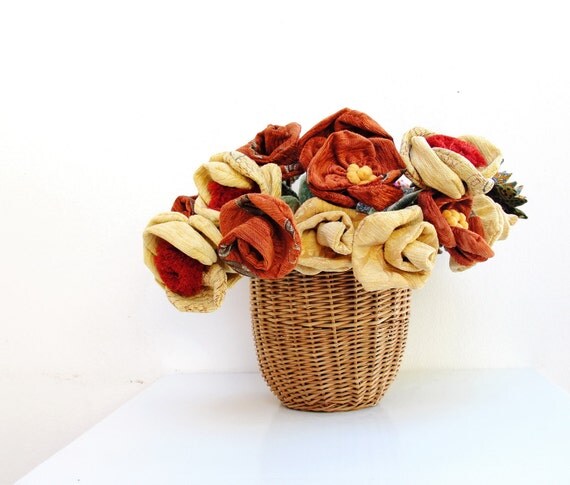 Handsewn Fabric Rose - Pick Your Own