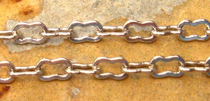 3 ft. Petite Peanut Chain 3.5mm Antique Silver - Trinity Brass Co. LOW SHIPPING