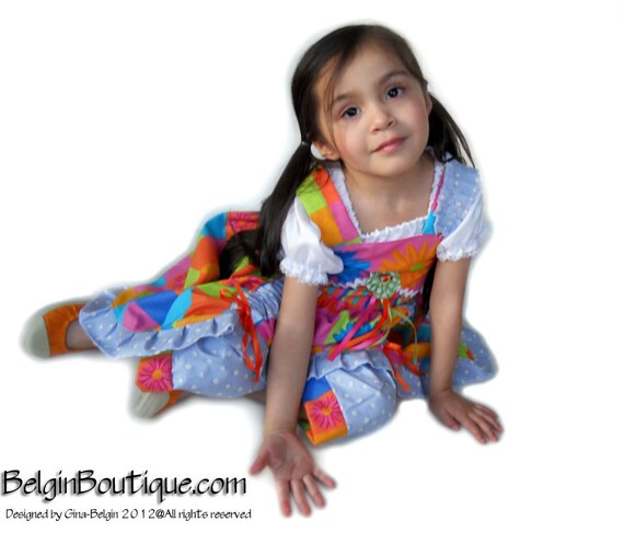 Couture Cinderella BOutique Pageant Spring Easter custom 6m 12m 18m 2 3 4 5 6 7 8 9 10 belgin boutique