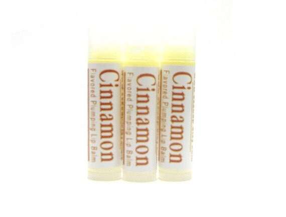 Natural Plumping Lip Balm - Cinnamon